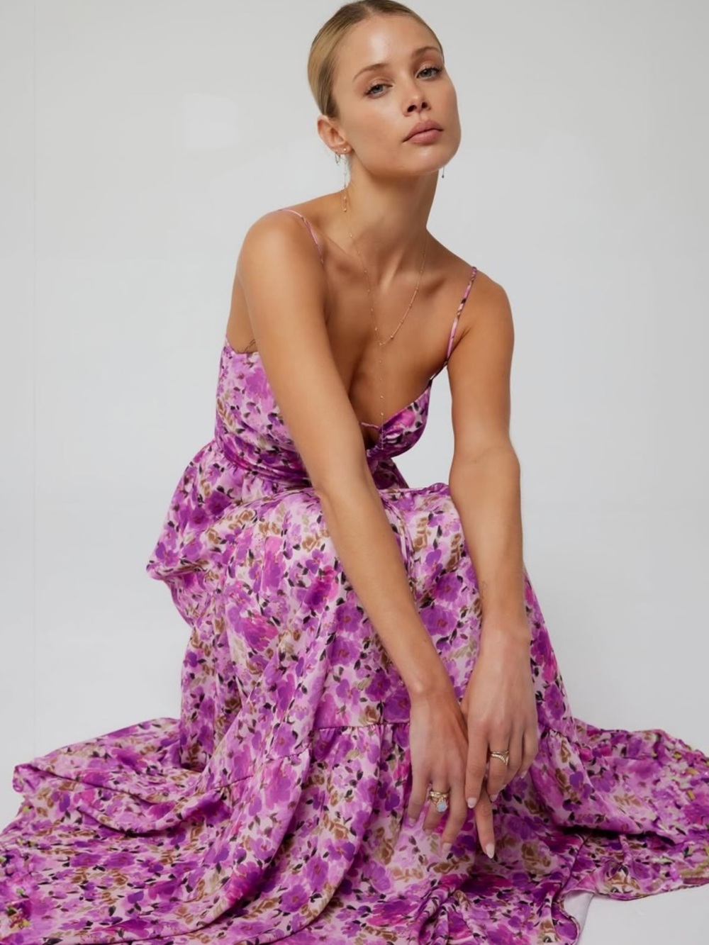 RESA Ariel Floral Maxi Dress